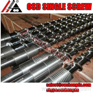 OSD extruder screw and barrel for pe film blowing machine